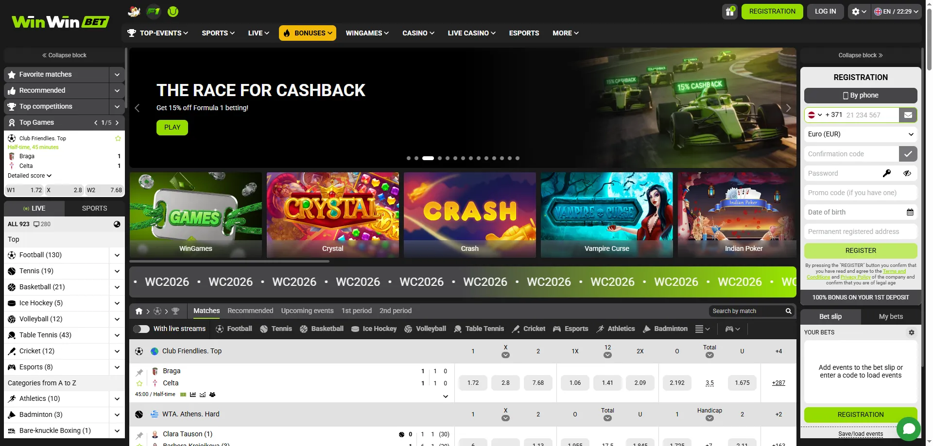 winwin bet casino online — plataforma de apostas e jogos em 2026